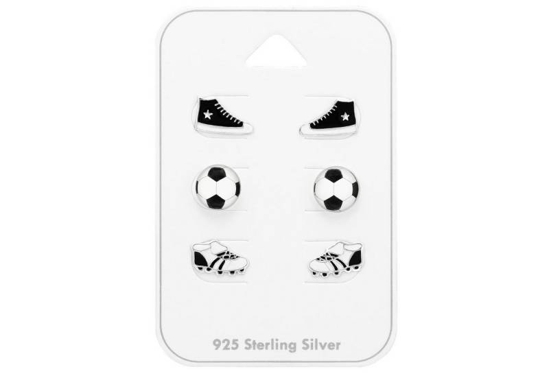 Monkimau Ohrring-Set Fussball Kinder Schmuck Geschenkkset 925 Silber Geschenk, Hypoallergen Monkimau Ohrring-Set Fussball Kinder Schmuck Geschenkkset 925 Silber Geschenk, Hypoallergen von Monkimau