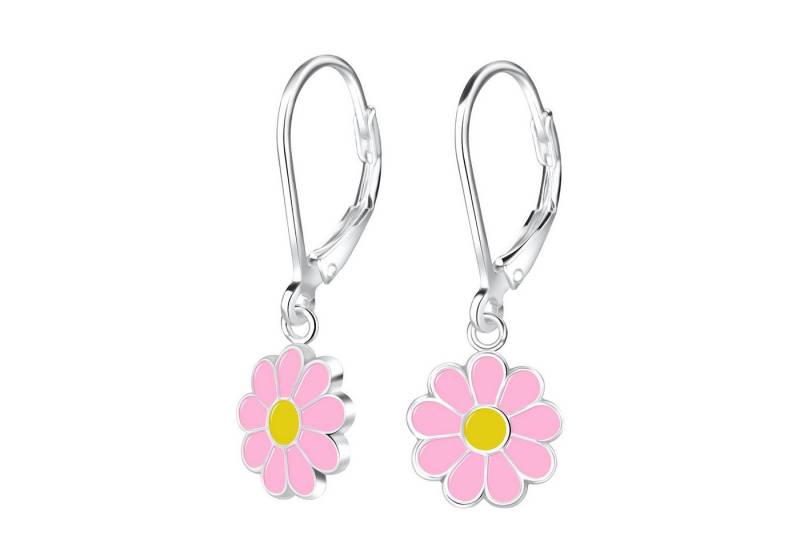Monkimau Ohrring-Set Gänseblümchen Kinder Ohrringe 925 Silber, Hypoallergen von Monkimau