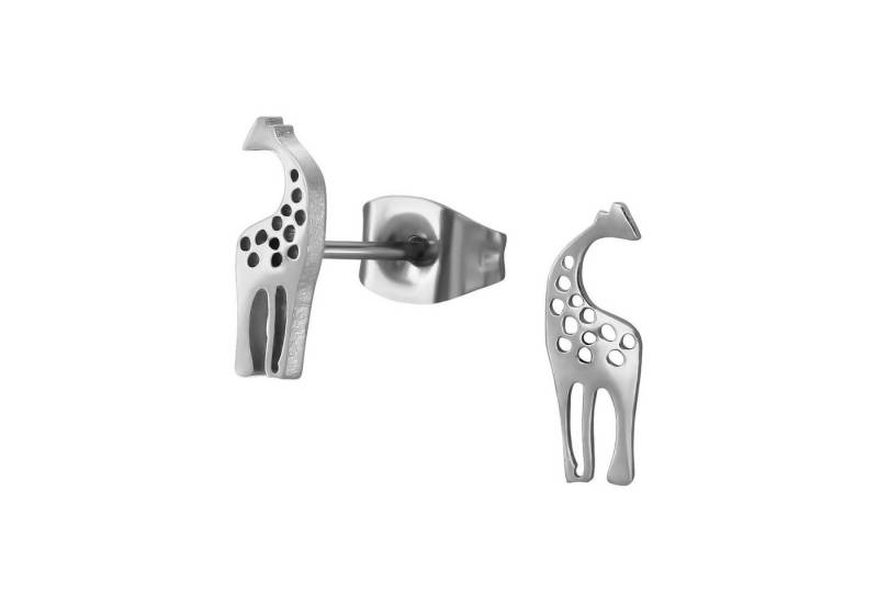 Monkimau Ohrring-Set Giraffe Kinder Ohrringe Chirurgenstahl Mädchen Geschenk, Hypoallergen von Monkimau