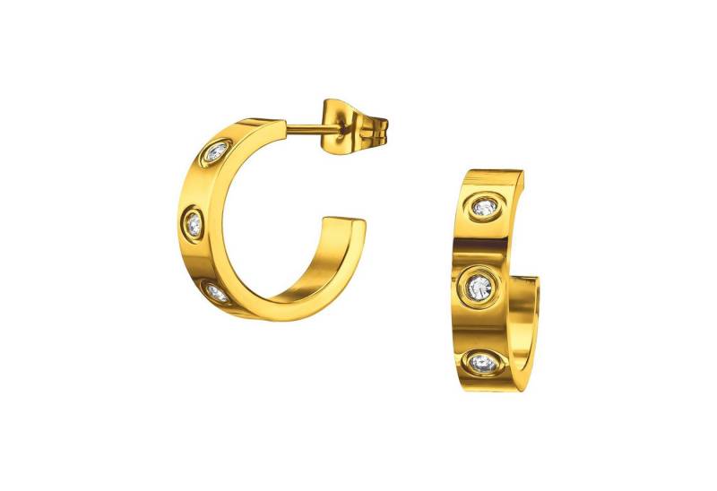 Monkimau Ohrring-Set Halb-Creole Kinder Ohrringe Chirurgenstahl Mädchen Geschenk, Hypoallergen von Monkimau