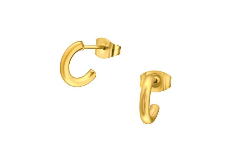 Monkimau Ohrring-Set Halbkreole Kinder Ohrringe Chirurgenstahl Mädchen Geschenk, Hypoallergen von Monkimau