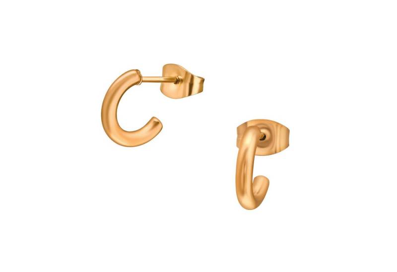 Monkimau Ohrring-Set Halbkreole Kinder Ohrringe Chirurgenstahl Mädchen Geschenk, Hypoallergen von Monkimau