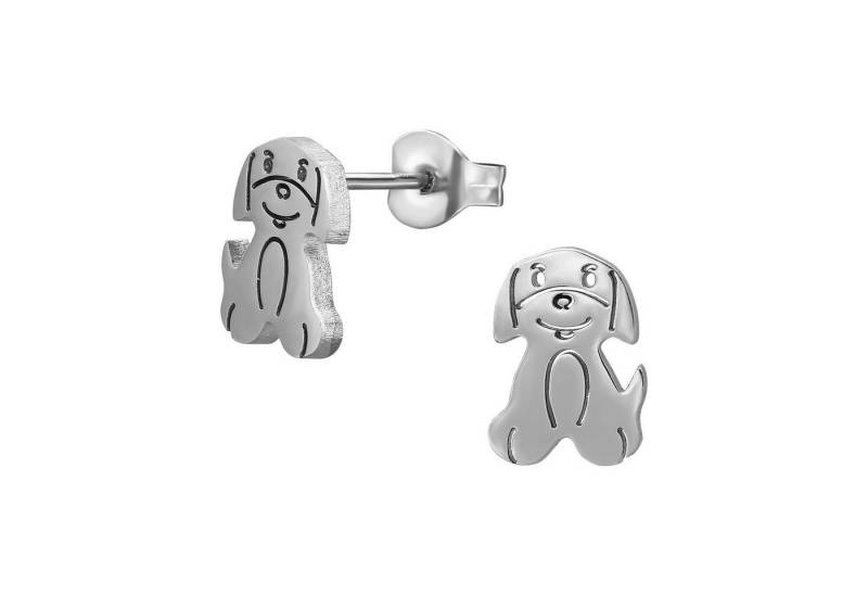 Monkimau Ohrring-Set Hund Kinder Ohrringe Chirurgenstahl Mädchen Geschenk, Hypoallergen von Monkimau