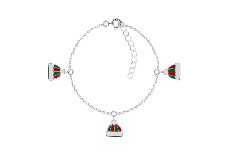 Monkimau Ohrring-Set Hut Kinder Armband 925 Silber, Hypoallergen von Monkimau