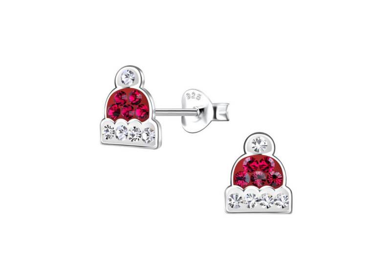 Monkimau Ohrring-Set Hut Kinder Ohrringe 925 Silber, Hypoallergen von Monkimau