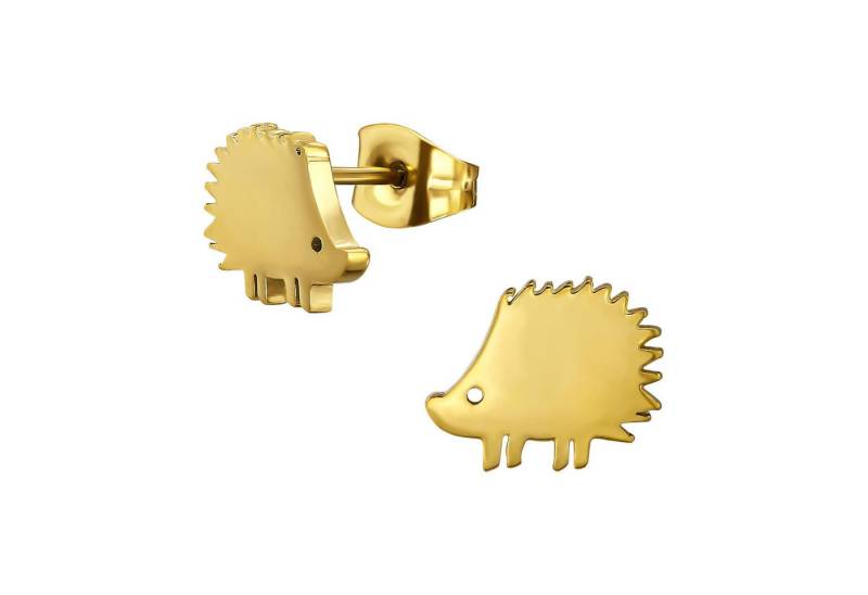 Monkimau Ohrring-Set Igel Kinder Ohrringe Chirurgenstahl Mädchen Geschenk, Hypoallergen von Monkimau