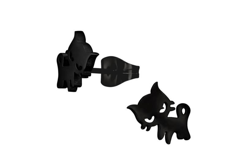 Monkimau Ohrring-Set Katze Kinder Ohrringe Chirurgenstahl Mädchen Geschenk, Hypoallergen von Monkimau