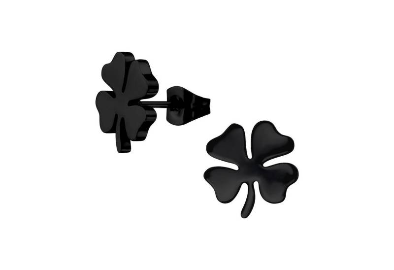 Monkimau Ohrring-Set Kleeblatt Kinder Ohrringe Chirurgenstahl Mädchen Geschenk, Hypoallergen von Monkimau