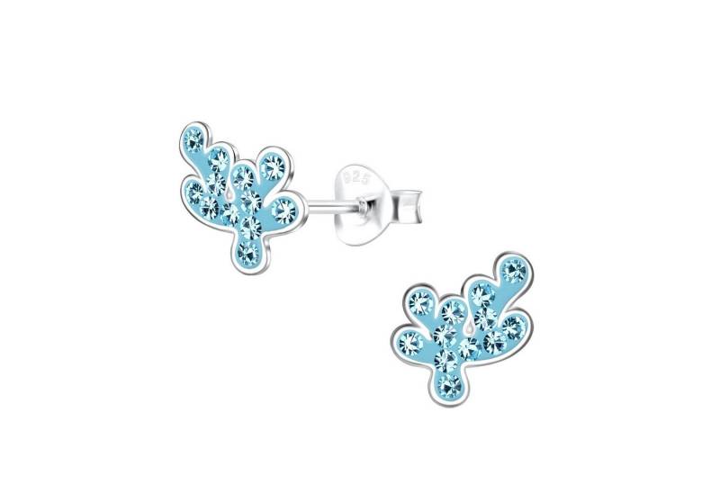 Monkimau Ohrring-Set Korallen Kinder Ohrringe 925 Silber, Hypoallergen von Monkimau