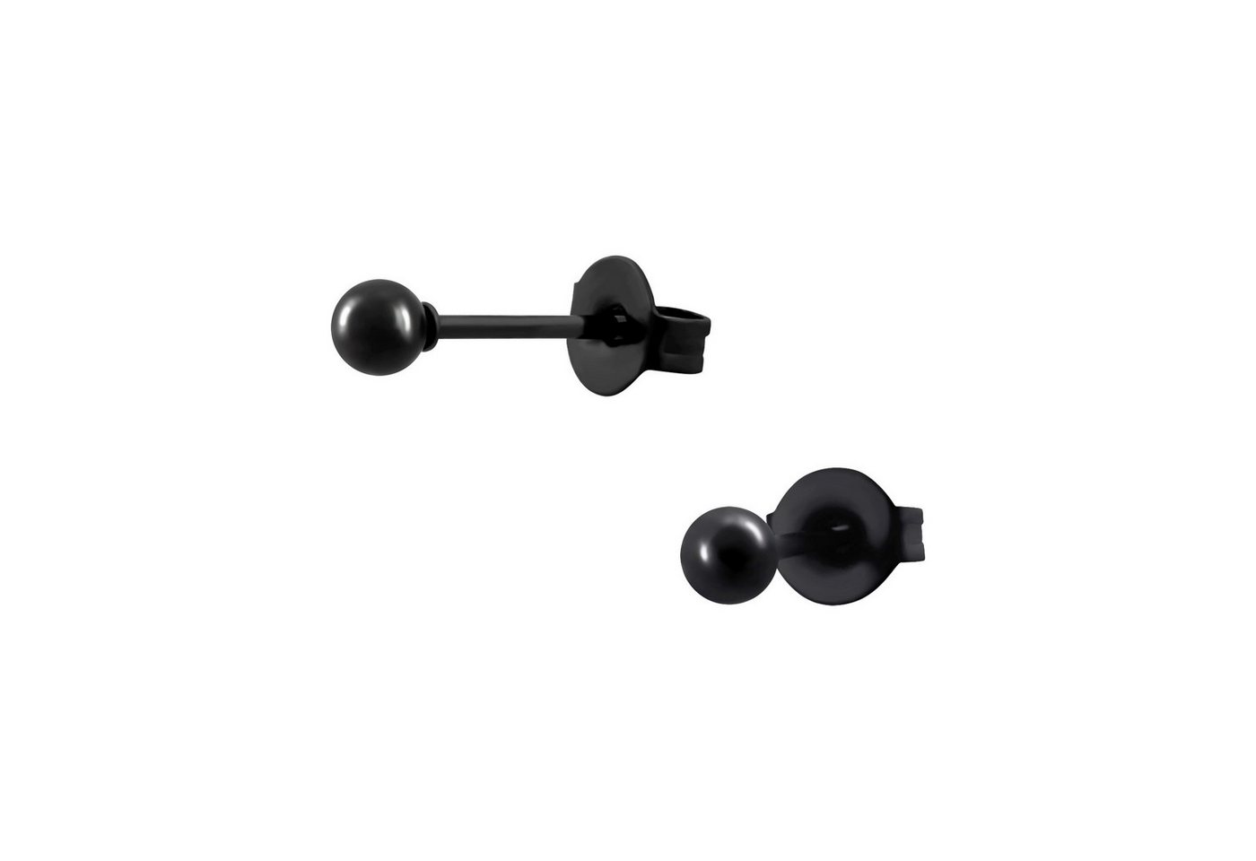 Monkimau Ohrring-Set Kugel Kinder Ohrringe Chirurgenstahl Mädchen Geschenk, Hypoallergen von Monkimau