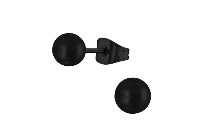 Monkimau Ohrring-Set Kugel Kinder Ohrringe Chirurgenstahl Mädchen Geschenk, Hypoallergen von Monkimau