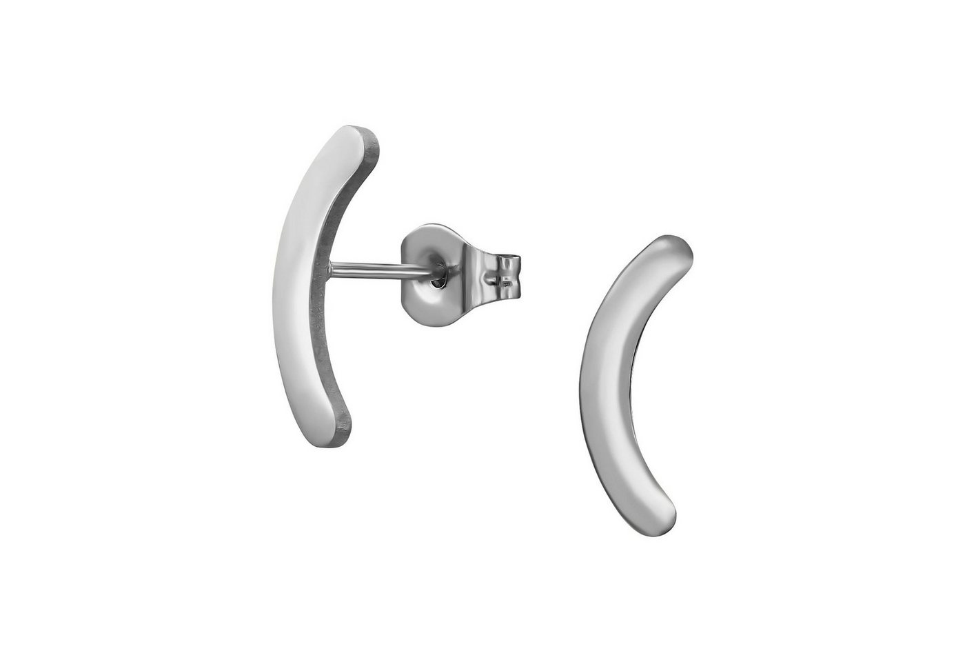 Monkimau Ohrring-Set Kurve Kinder Ohrringe Chirurgenstahl Mädchen Geschenk, Hypoallergen von Monkimau