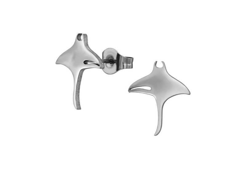 Monkimau Ohrring-Set Manta Rochen Kinder Ohrringe Chirurgenstahl Mädchen, Hypoallergen von Monkimau