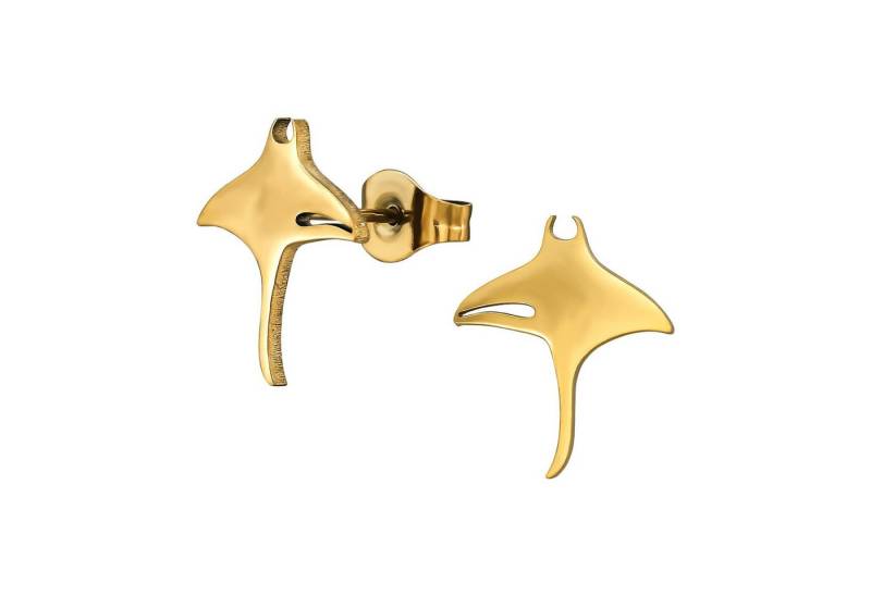 Monkimau Ohrring-Set Manta Rochen Kinder Ohrringe Chirurgenstahl Mädchen, Hypoallergen von Monkimau