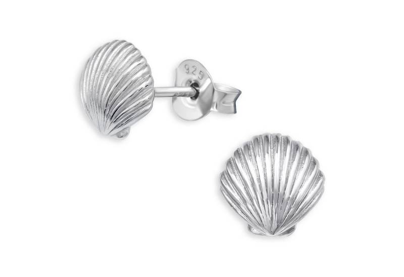 Monkimau Ohrring-Set Muschel Ohrringe aus 925 Silber, Hypoallergen von Monkimau