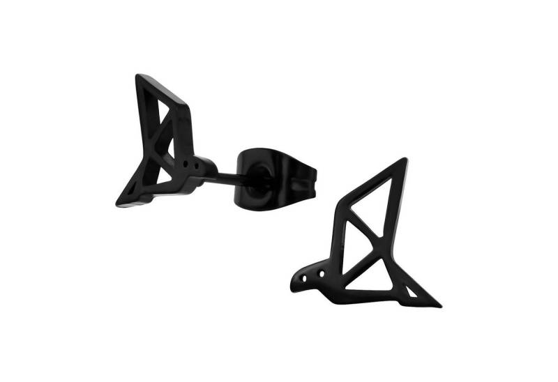 Monkimau Ohrring-Set Origami Vogel Kinder Ohrringe Chirurgenstahl Mädchen, Hypoallergen von Monkimau