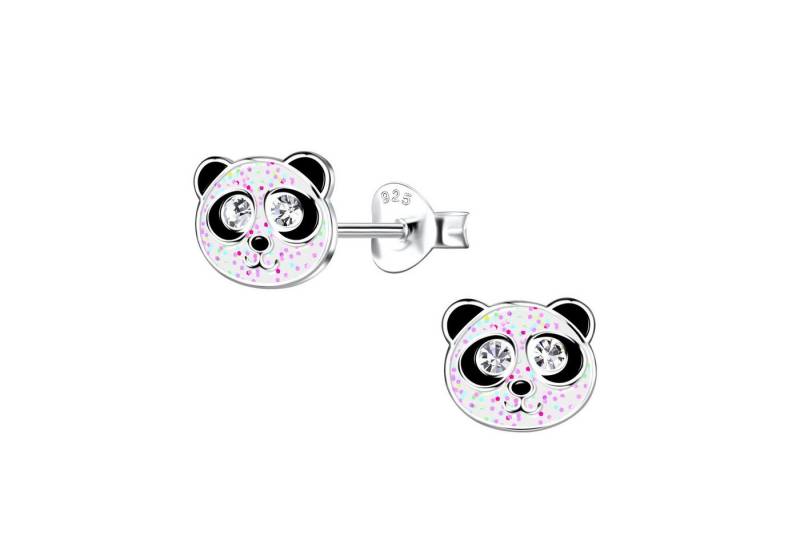 Monkimau Ohrring-Set Panda Kinder Ohrringe 925 Silber, Hypoallergen von Monkimau