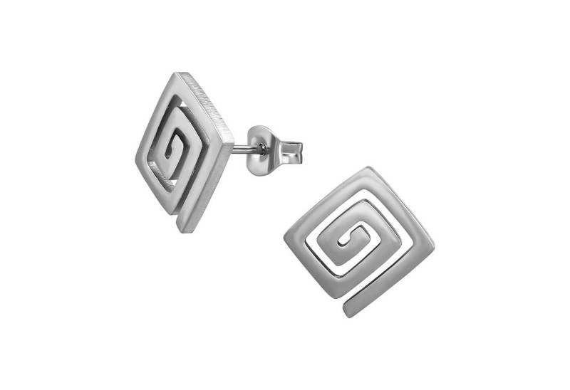 Monkimau Ohrring-Set Quadrat Kinder Ohrringe Chirurgenstahl Mädchen Geschenk, Hypoallergen von Monkimau