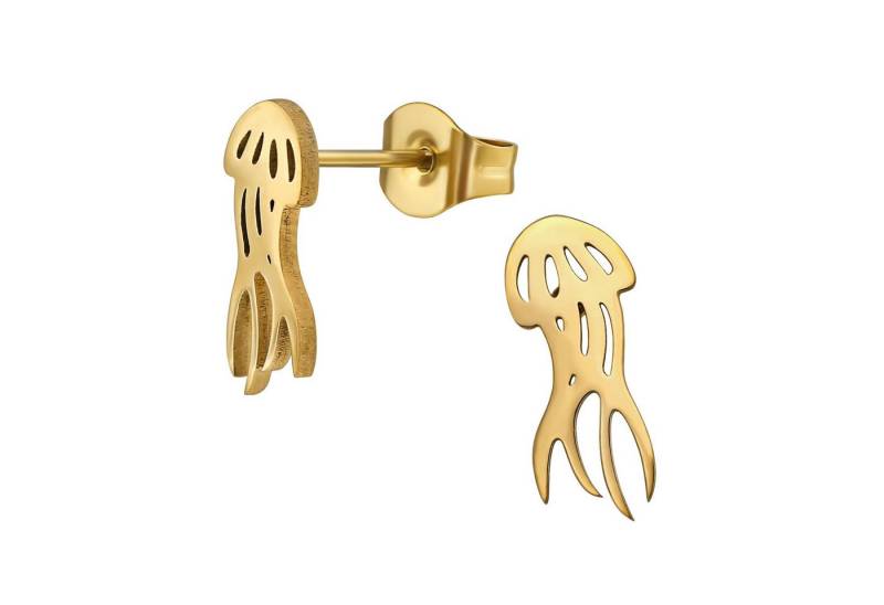 Monkimau Ohrring-Set Qualle Kinder Ohrringe Chirurgenstahl Mädchen Geschenk, Hypoallergen von Monkimau