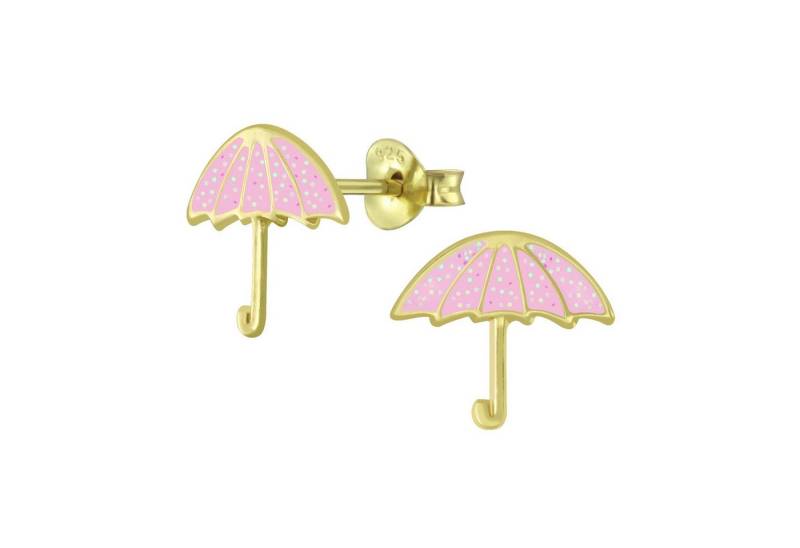Monkimau Ohrring-Set Regenschirm Kinderohrringe 925 Silber, Hypoallergen von Monkimau