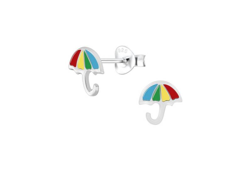 Monkimau Ohrring-Set Regenschirm Kinderohrringe 925 Silber, Hypoallergen von Monkimau