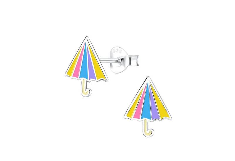 Monkimau Ohrring-Set Regenschirm Kinderohrringe 925 Silber, Hypoallergen von Monkimau