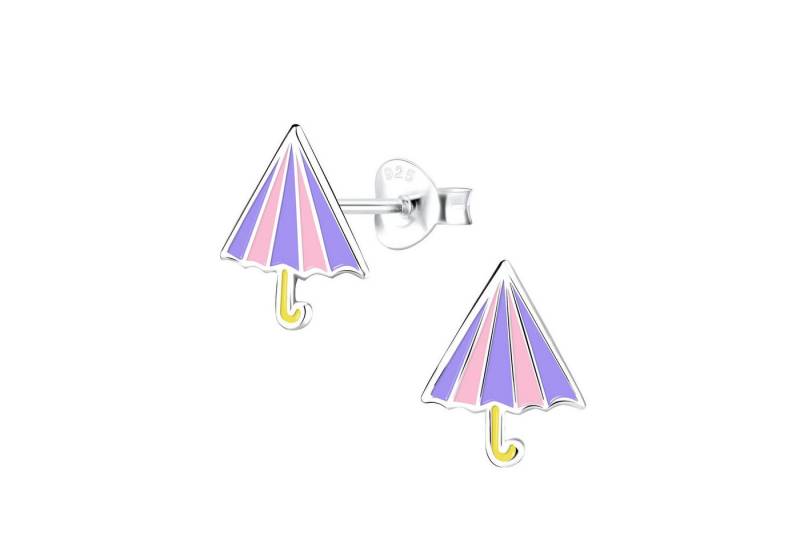 Monkimau Ohrring-Set Regenschirm Kinderohrringe 925 Silber, Hypoallergen von Monkimau