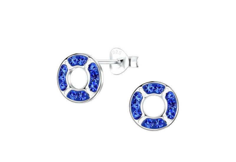 Monkimau Ohrring-Set Rettunsring Kinder Ohrringe 925 Silber, Hypoallergen von Monkimau