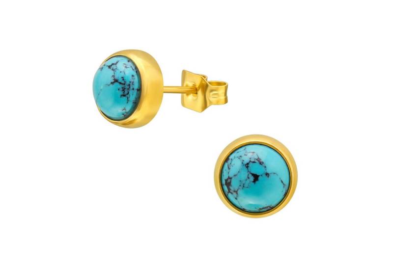 Monkimau Ohrring-Set Rund Kinder Ohrringe Chirurgenstahl Mädchen Geschenk, Hypoallergen von Monkimau