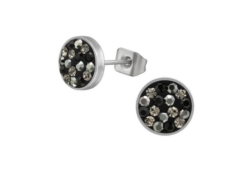 Monkimau Ohrring-Set Rund Kinder Ohrringe Chirurgenstahl Mädchen Geschenk, Hypoallergen von Monkimau