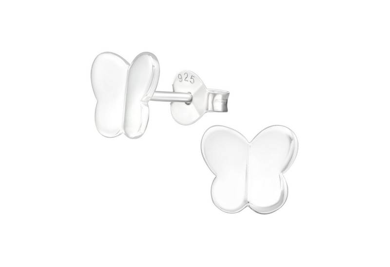 Monkimau Ohrring-Set Schmetterling Kinder Ohrringe 925 Silber Geschenk, Hypoallergen von Monkimau