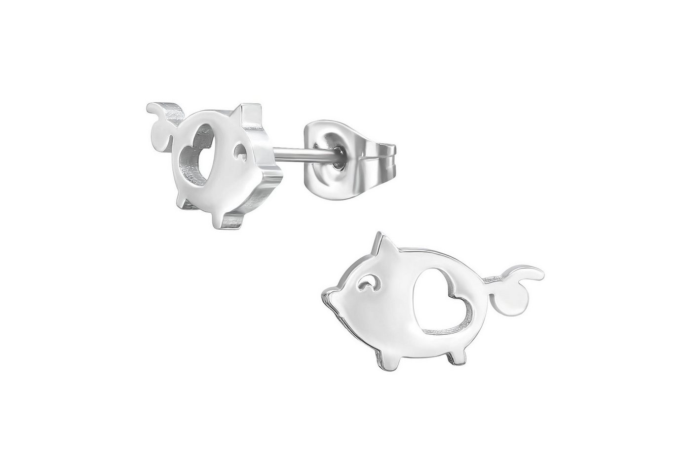 Monkimau Ohrring-Set Schwein Kinder Ohrringe Chirurgenstahl Mädchen Geschenk, Hypoallergen Monkimau Ohrring-Set Schwein Kinder Ohrringe Chirurgenstahl Mädchen Geschenk, Hypoallergen von Monkimau