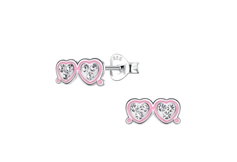 Monkimau Ohrring-Set Sonnenbrillen Kinder Ohrringe 925 Silber, Hypoallergen von Monkimau