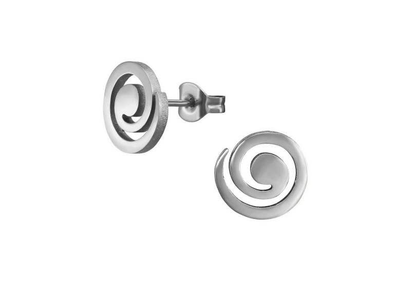 Monkimau Ohrring-Set Spirale Kinder Ohrringe Chirurgenstahl Mädchen Geschenk, Hypoallergen von Monkimau