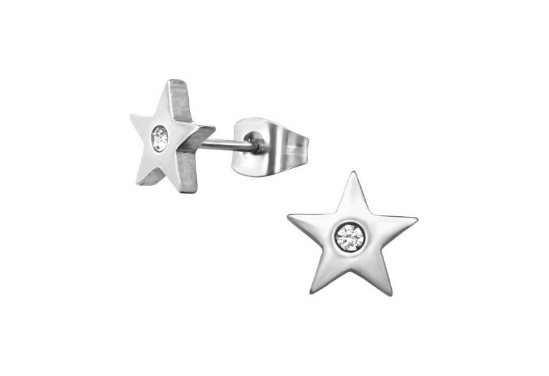 Monkimau Ohrring-Set Stern Kinder Ohrringe Chirurgenstahl Mädchen Geschenk, Hypoallergen von Monkimau