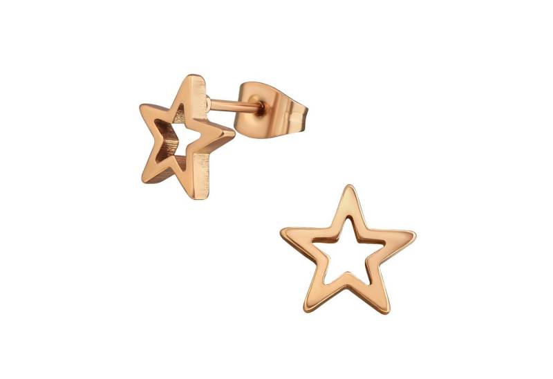 Monkimau Ohrring-Set Stern Kinder Ohrringe Chirurgenstahl Mädchen Geschenk, Hypoallergen von Monkimau
