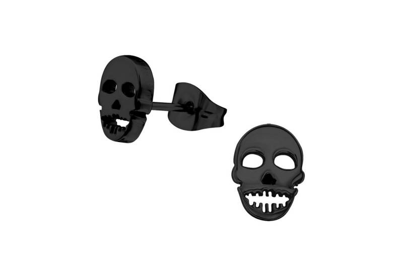 Monkimau Ohrring-Set Totenkopf Kinder Ohrringe Chirurgenstahl Mädchen Geschenk, Hypoallergen von Monkimau