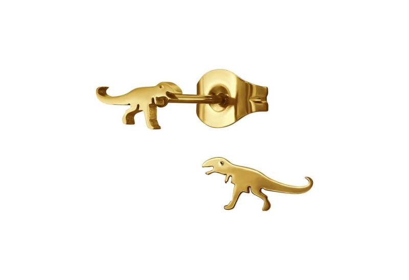 Monkimau Ohrring-Set Tyrannosaurus Kinder Ohrringe Chirurgenstahl Mädchen, Hypoallergen von Monkimau