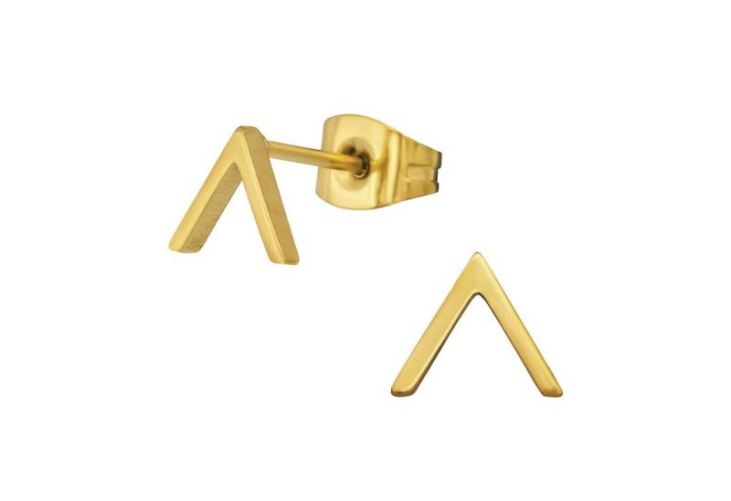 Monkimau Ohrring-Set V-Form Kinder Ohrringe Chirurgenstahl Mädchen Geschenk, Hypoallergen von Monkimau