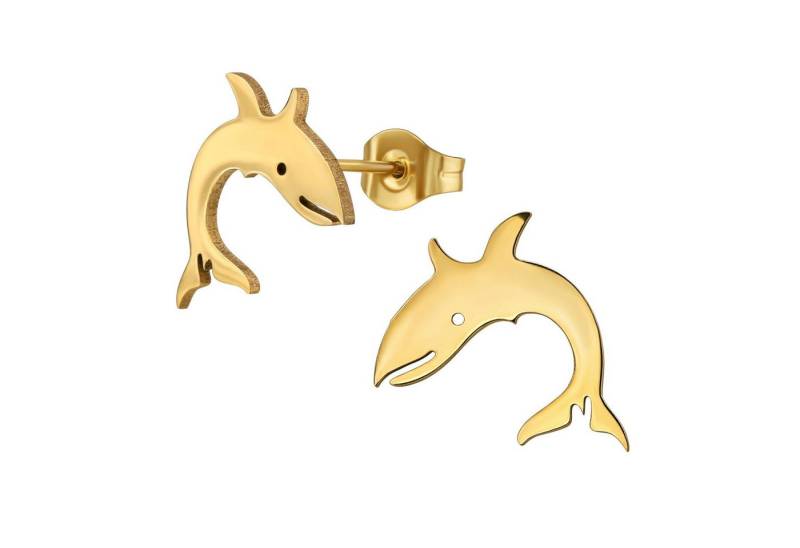 Monkimau Ohrring-Set Wal Kinder Ohrringe Chirurgenstahl Mädchen Geschenk, Hypoallergen von Monkimau