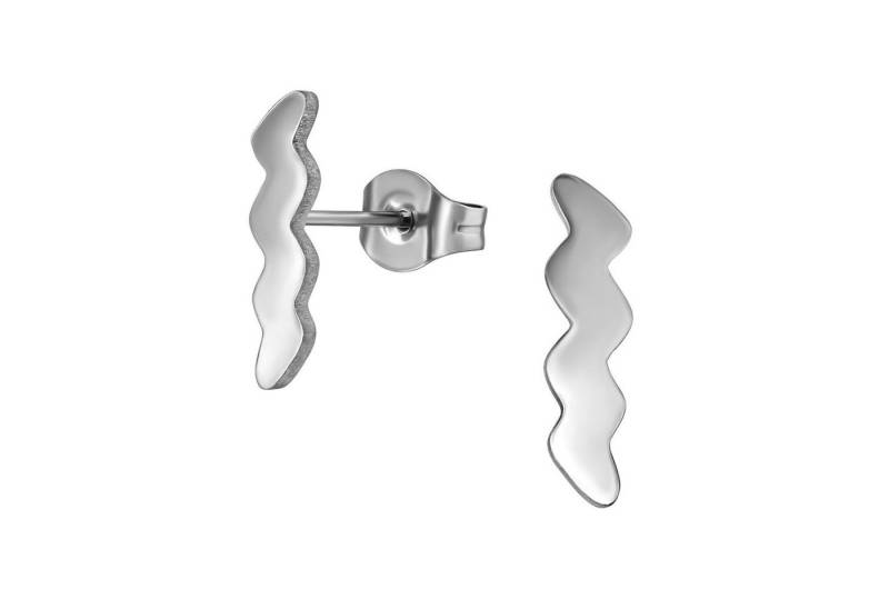 Monkimau Ohrring-Set Welle Kinder Ohrringe Chirurgenstahl Mädchen Geschenk, Hypoallergen von Monkimau