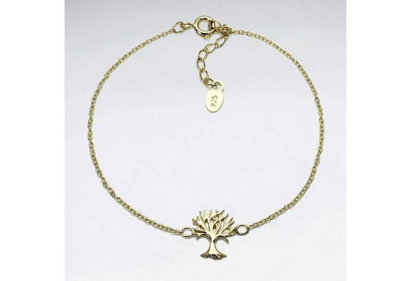 Monkimau Silberarmband Monkimau Lebensbaum Damen Armband aus Silber, Hypoallergen von Monkimau
