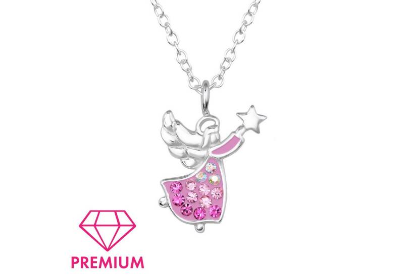 Monkimau Silberkette Engel Kinder Premium Halskette 925 Silber Geschenk, Hypoallergen von Monkimau