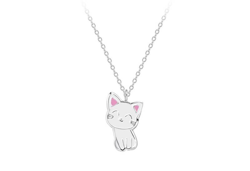 Monkimau Silberkette Katzen Kinder Halskette 925 Silber, Hypoallergen von Monkimau