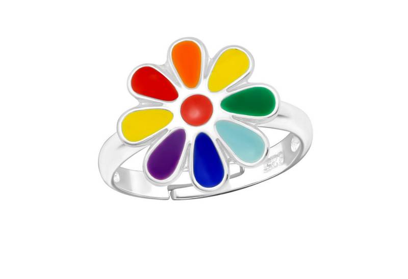 Monkimau Silberring Blume Kinder Ring 925 Silber Geschenk - Größe 4 Geschenk von Monkimau