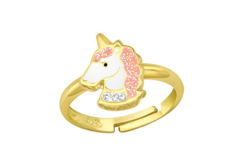 Monkimau Silberring Einhorn Kinder Ring 925 Silber Geschenk - Größe 2,5 Geschenk von Monkimau