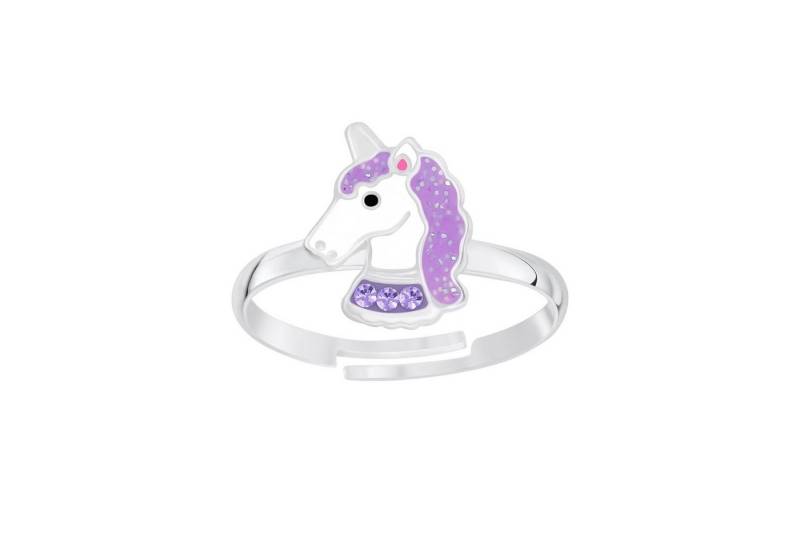 Monkimau Silberring Einhorn Kinder Ring 925 Silber von Monkimau