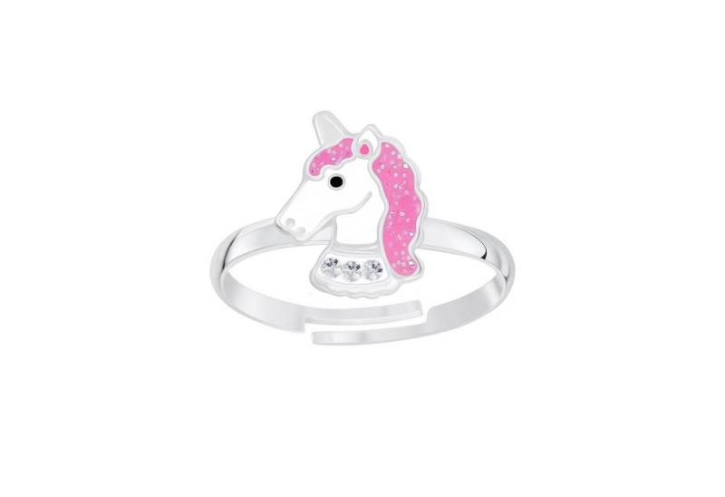 Monkimau Silberring Einhorn Kinder Ring 925 Silber von Monkimau