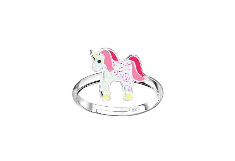 Monkimau Silberring Einhorn Kinder Ring 925 Silber von Monkimau