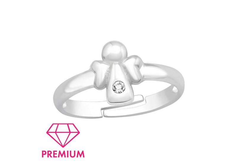 Monkimau Silberring Engel Kinder Premium Ring 925 Silber Geschenk - Größe 4 von Monkimau